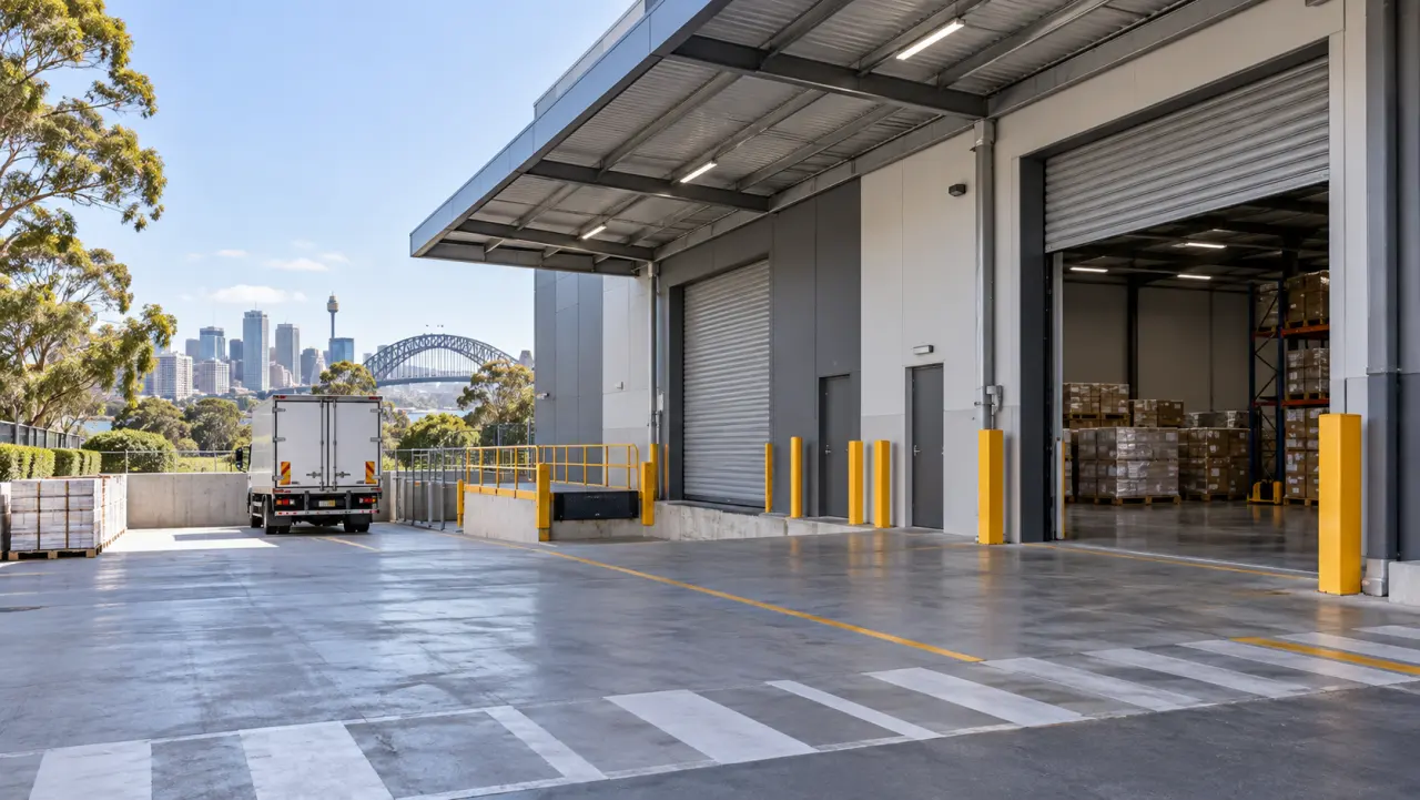 Illustrative revised ground-level staging area